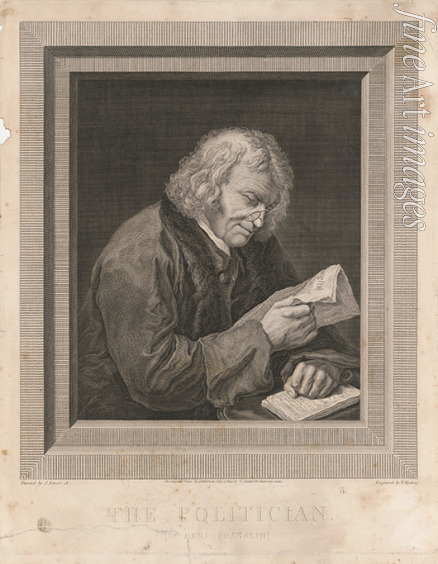 Ryder Thomas - Portrait of Benjamin Franklin 