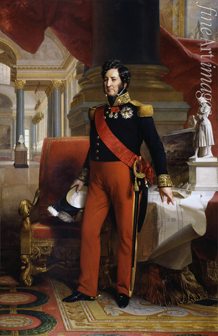 Winterhalter Franz Xavier - Porträt von Louis-Philippe I. (1773-1850), König der Franzosen