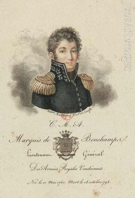 Anonymous - Charles-Melchior-Artus marquis de Bonchamps (1760-1793)