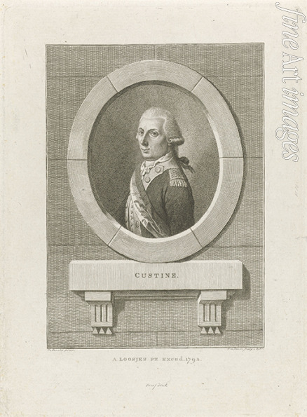 Roode Theodorus de - Comte Adam Philippe de Custine (1740-1793)