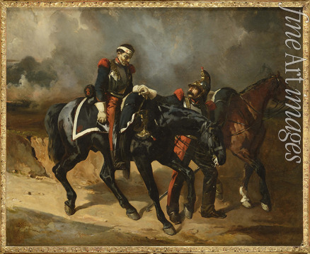 De Dreux Alfred - The wounded Cuirassier