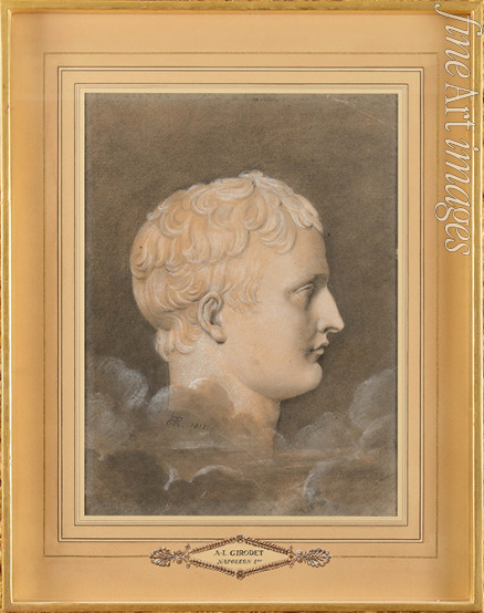 Girodet de Roucy Trioson Anne Louis - Profile of Napoléon I Bonaparte (1769-1821)