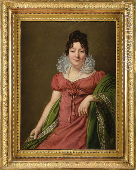 Riesener Henri-Françoiss - Portrait of Marie-Thérèse Bourgoin (1781-1833), mistress to Emperor Alexander I