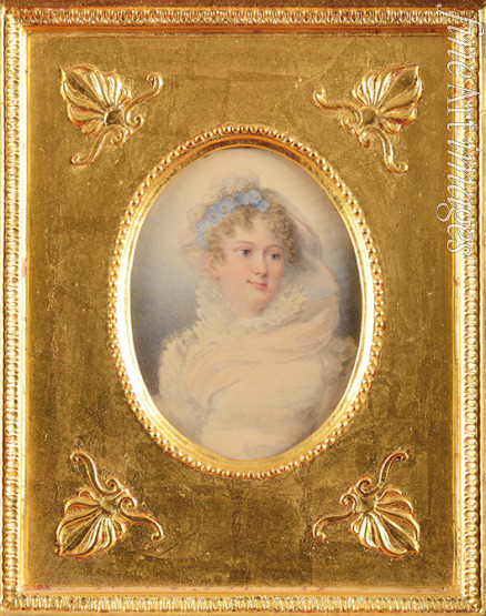 Isabey Jean-Baptiste - Porträt von Madame Talleyrand-Périgord, Princesse de Bénévent