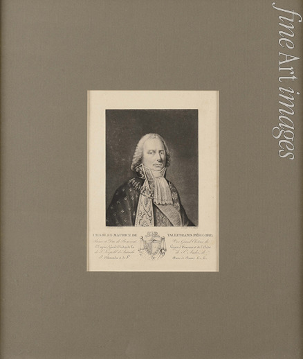Prud'hon Pierre-Paul - Charles Maurice de Talleyrand Périgord (1754-1838), Prince de Bénévent
