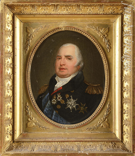 Gérard François Pascal Simon - Portrait of Louis XVIII (1755-1824)