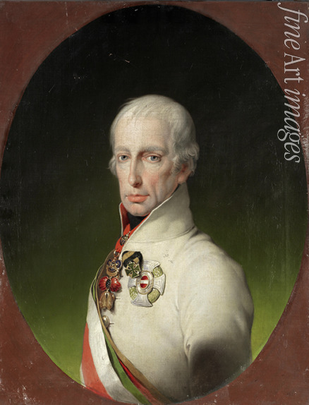 Sales Carl von - Portrait of Holy Roman Emperor Francis II (1768-1835)