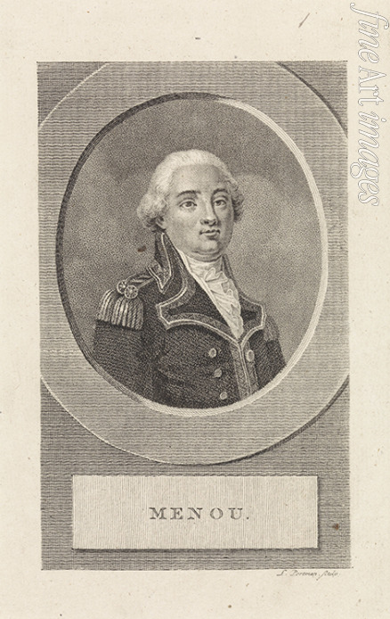 Portman Ludwig Gottlieb - General Jacques-François de Menou (1750-1810)