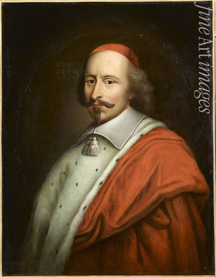 Le Nain Mathieu - Porträt von Kardinal Jules Mazarin (1602-1661)
