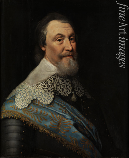 Mierevelt Michiel Jansz. van Werkstatt von - Porträt von Graf Axel Oxenstierna (1583-1654)