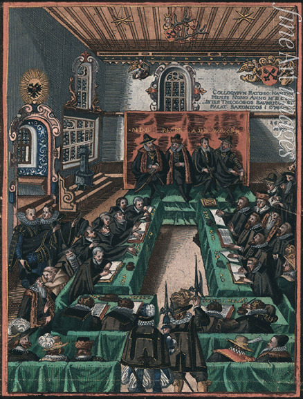 Unbekannter Künstler - Das Regensburger Religionsgespräch von 1601