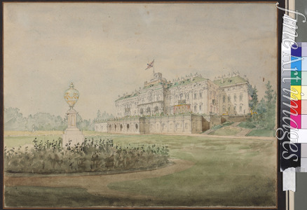 Sadownikow Wassili Semjonowitsch - Blick auf den Konstantin-Palast in Strelna bei St. Petersburg