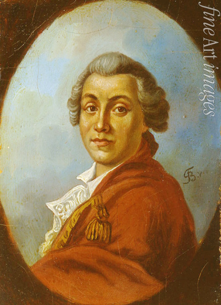 Tischbein Johann Friedrich August - Portrait of the poet Alexander Sumarokov (1717-1777)