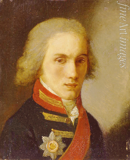 Tonci Salvatore - Porträt von Dichter Fürst Pjotr Andrejewitsch Wjasemski (1792-1878)