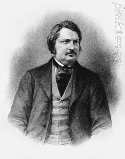 Unbekannter Künstler - Honoré de Balzac (1799-1850)