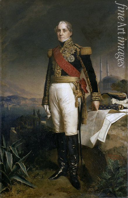 Winterhalter Franz Xavier - Portrait of Horace-François Sébastiani (1772-1851), Marshal of France
