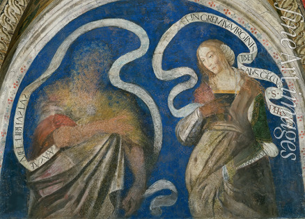 Pinturicchio Bernardino Workshop of - The Prophet Zechariah and the Persian Sibyl