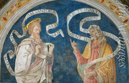 Pinturicchio Bernardino Werkstatt von - Der Apostel Thomas und der Prophet Daniel