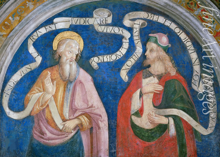 Pinturicchio Bernardino Werkstatt von - Der Apostel Philippus und der Prophet Maleachi 