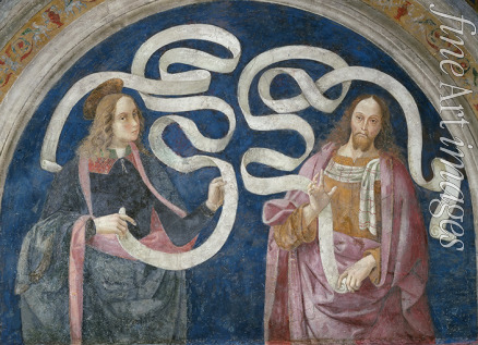 Pinturicchio Bernardino Werkstatt von - Der Apostel Judas Thaddäus und der Prophet Sacharja