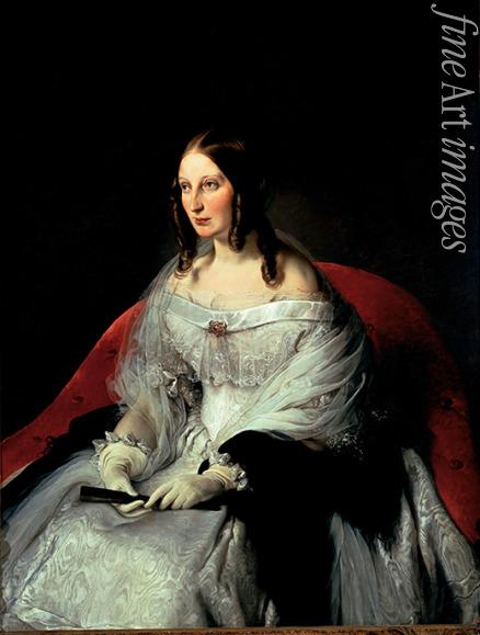 Hayez Francesco - Portrait of Sarah Louise Strachan (1818-1881), principessa di Sant'Antimo