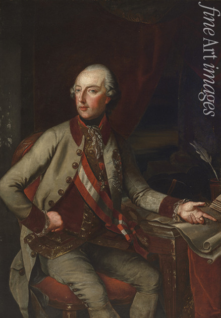 Hickel Josef - Portrait of Emperor Joseph II (1741-1790)