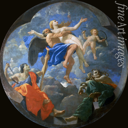 Poussin Nicolas - Time protecting Truth from the Attacks of Discord and Envy