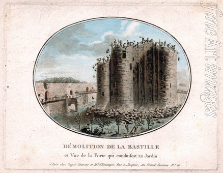 Guyot Laurent - The Demolition of the Bastille