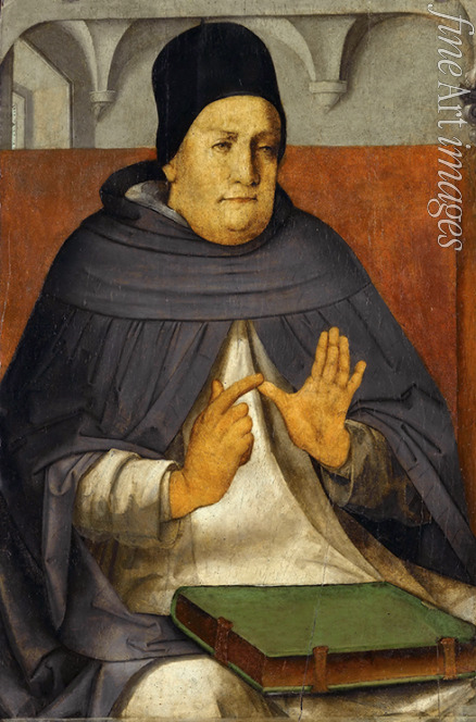 Berruguete Pedro - Thomas Aquinas