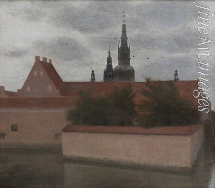 Hammershøi Vilhelm - Schloss Frederiksborg (Frederiksborg Slot)