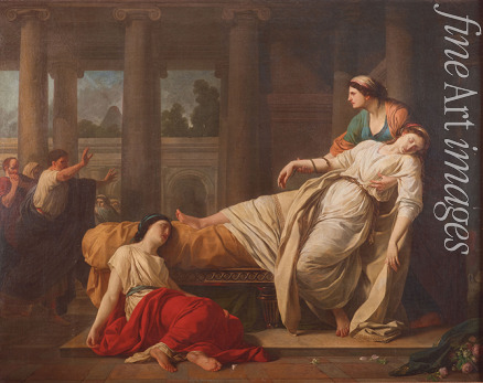 Suvée Joseph-Benoît - The Death of Cleopatra