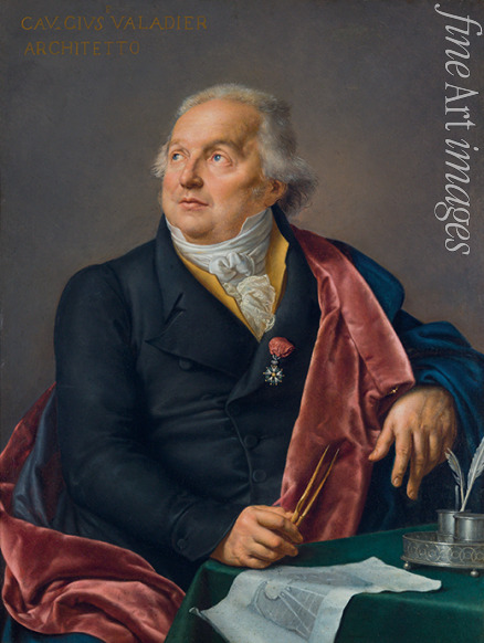Wicar Jean-Baptiste Joseph - Portrait of the Architect Giuseppe Valadier (1762-1839) 