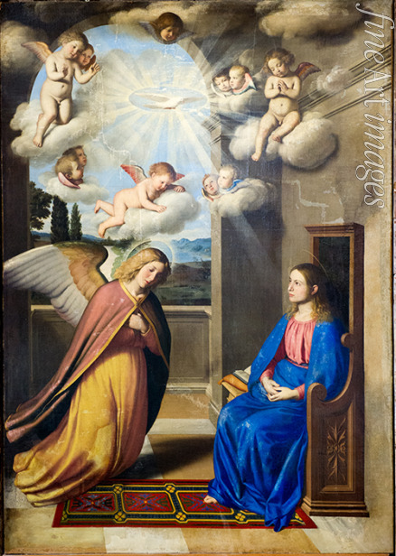 Sassoferrato (Salvi) Giovanni Battista - The Annunciation