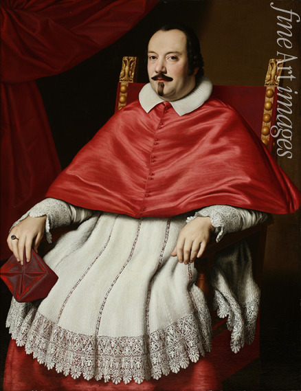 Sassoferrato (Salvi) Giovanni Battista - Portrait of Cardinal Pietro Ottoboni (1610-1691)