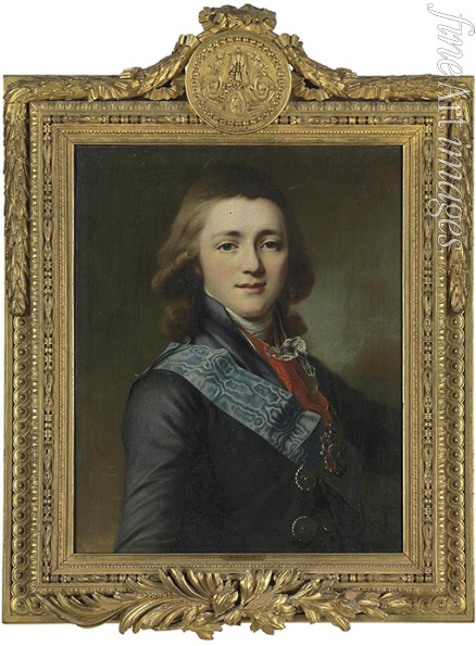 Levitsky Dmitri Grigorievich - Portrait of Grand Duke Alexander Pavlovich of Russia (1777-1825)