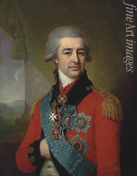 Borovikovsky Vladimir Lukich - Portrait of Prince Pyotr Vasilyevich Lopukhin (1753-1827)