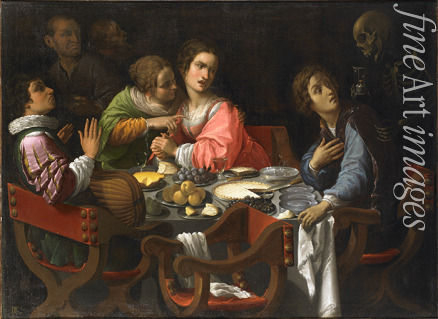 Martinelli Giovanni - Der Tod erscheint zum Festessen (Memento Mori)