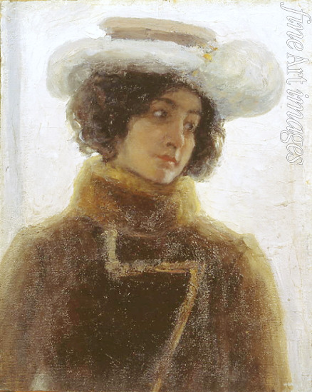 Serov Valentin Alexandrovich - Portrait of Countess Volkonskaya