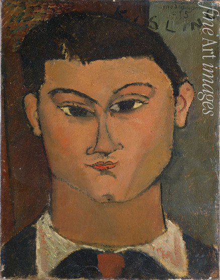 Modigliani Amedeo - Porträt von Maler Moise Kisling (1891-1953)