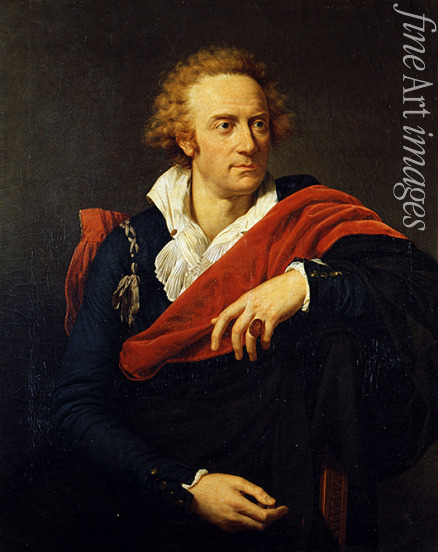 Fabre François-Xavier Pascal Baron - Portrait of the poet Count Vittorio Alfieri (1749-1803) 