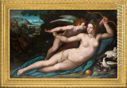 Allori Alessandro - Venus and Amor