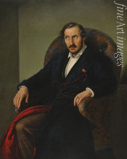 Rillosi Giuseppe - Portrait of the composer Gaetano Donizetti (1797-1848)