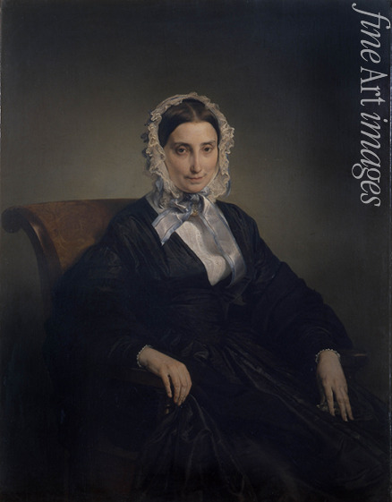 Hayez Francesco - Portrait of Teresa Manzoni Stampa Borri