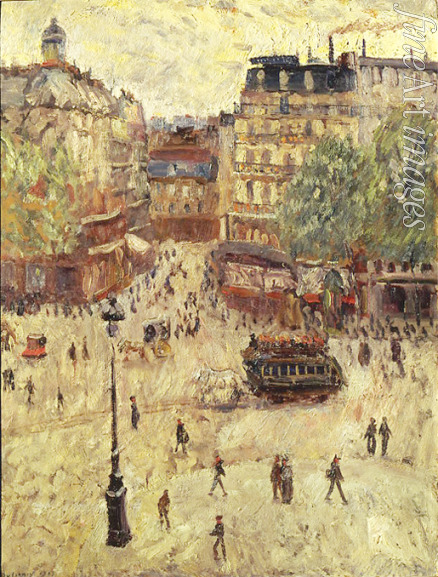 Dufrénoy Géorges - A square in Paris