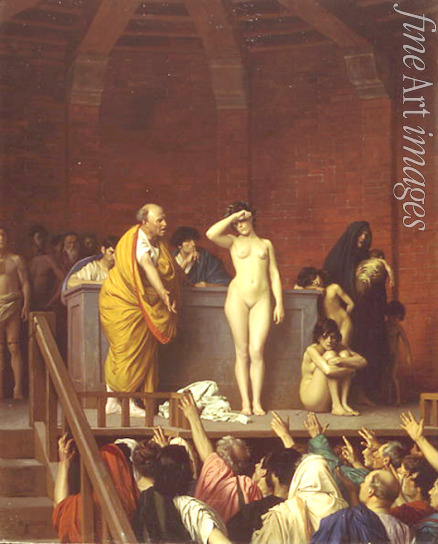 Gerôme Jean-Léon - The Slave Market in Rome