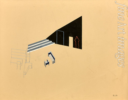Moholy-Nagy Laszlo - Stage design for the opera Tales of Hoffmann by J. Offenbach