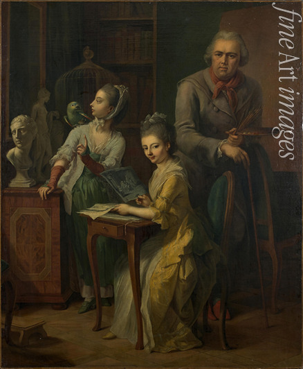 Tischbein Johann Heinrich der Ältere - Der Künstler und seine Töchter