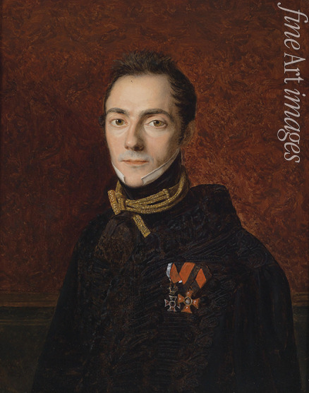 Waldmüller Ferdinand Georg - Porträt von Georg Graf Apponyi von Nagy-Apponyi (1808-1899)