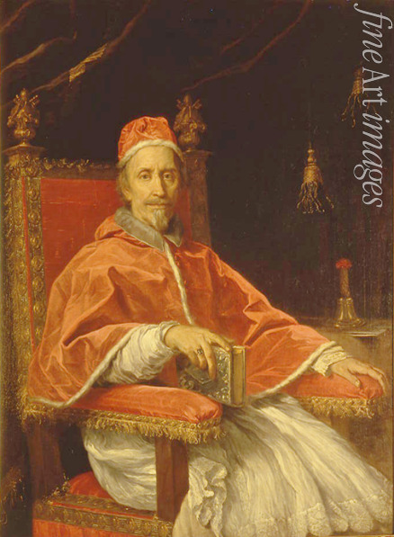 Maratta Carlo - Portrait of Pope Clement IX (1600-1669)