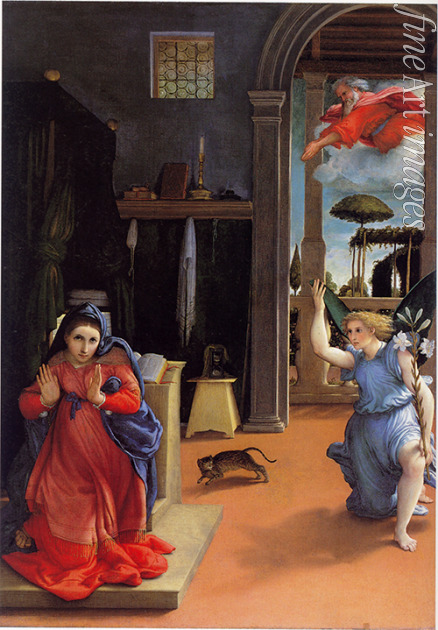 Lotto Lorenzo - The Annunciation